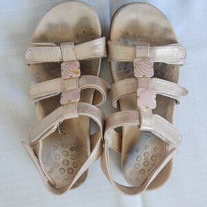 Vionic Amber Sandals 7 Beige Brown Pink